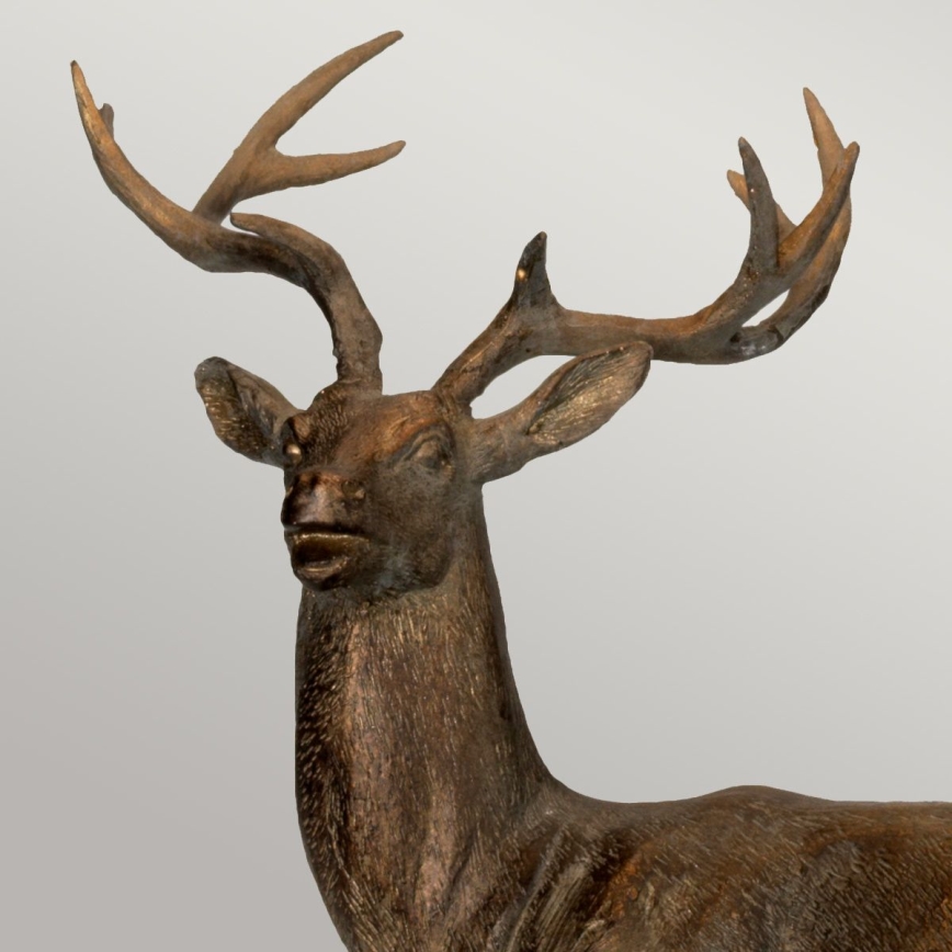 Elstead - Candeeiro de mesa AMELIA 1xE27/40W/230V bronze