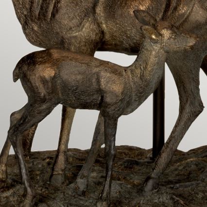 Elstead - Candeeiro de mesa AMELIA 1xE27/40W/230V bronze