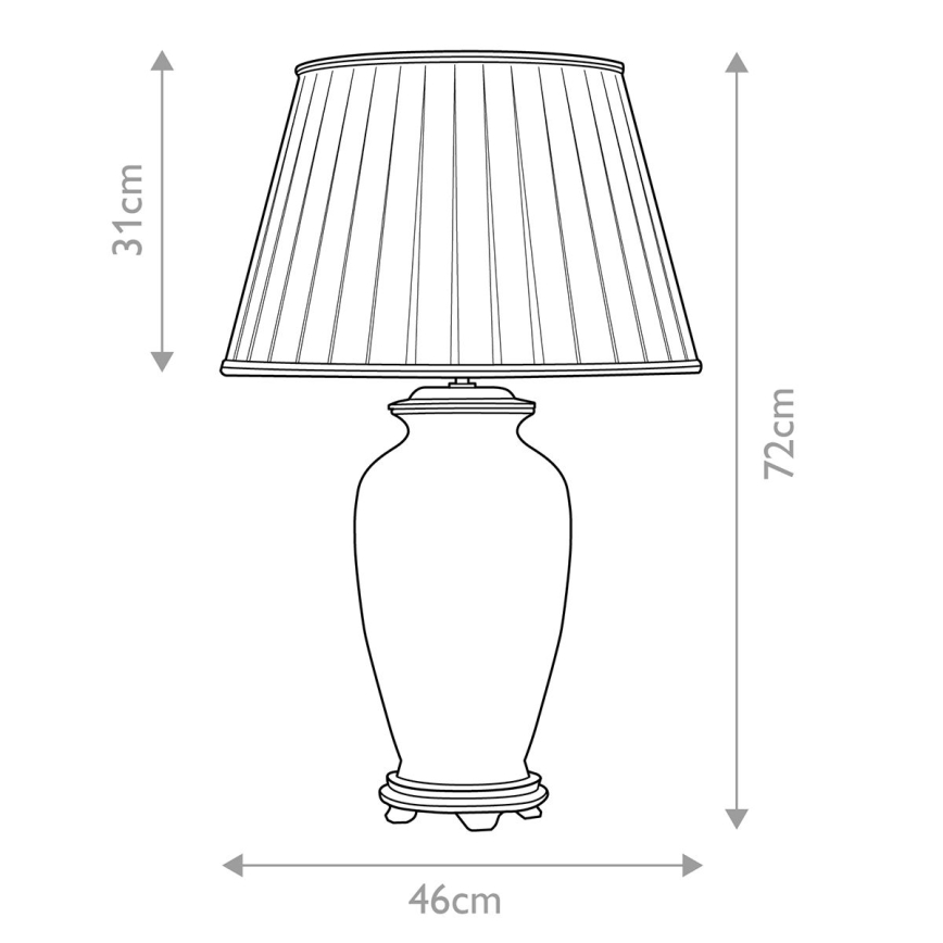 Elstead - Candeeiro de mesa PING 1xE27/60W/230V