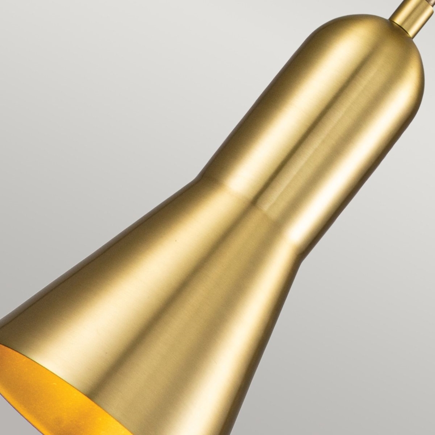 Elstead - Candeeiro suspenso ETOILE 1xE27/60W/230V diâmetro 13,3 cm dourado