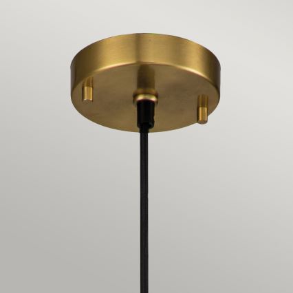 Elstead - Candeeiro suspenso ETOILE 1xE27/60W/230V diâmetro 13,3 cm dourado