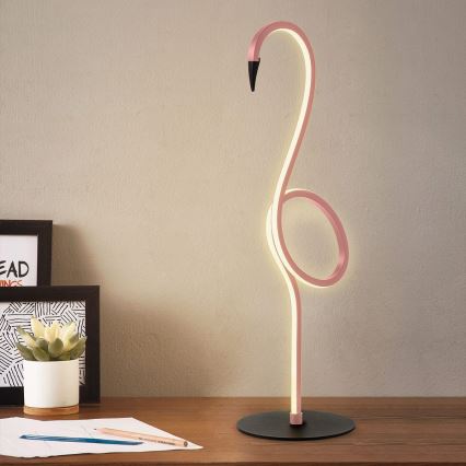 Elstead - Candeeiro de mesa LED FLAMINGO LED/6W/230V 3000K rosa