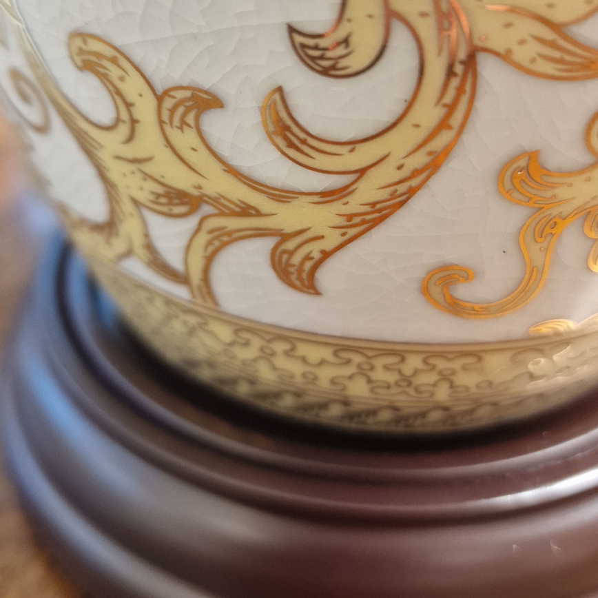 Elstead - Candeeiro de mesa GOLDTHISTLE 1xE27/60W/230V