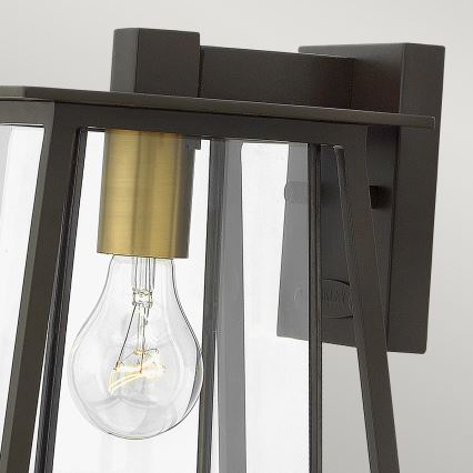 Elstead HK-WALKER2-S - Iluminação de parede exterior WALKER 1xE27/100W/230V IP44