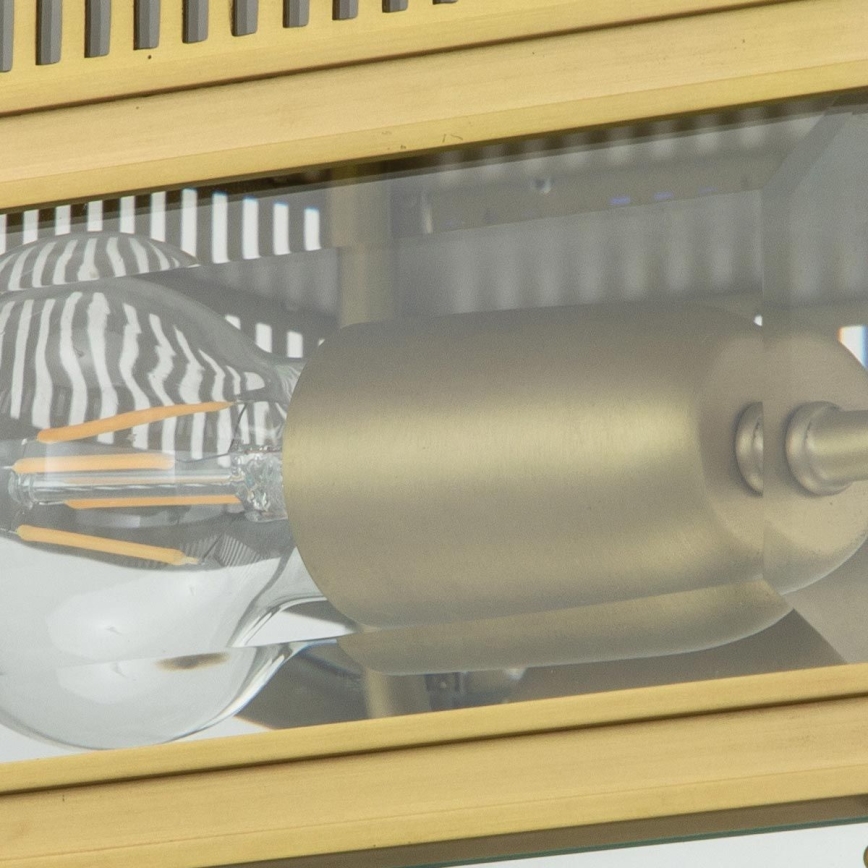 Elstead - Candeeiro de tecto exterior HOLBORN 2xE27/60W/230V IP44 dourado