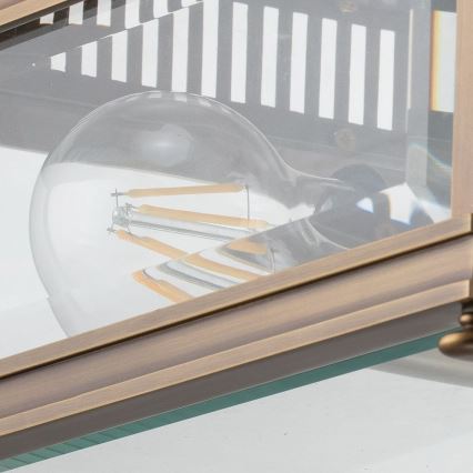 Elstead - Iluminação de teto exterior HOLBORN 2xE27/60W/230V IP44