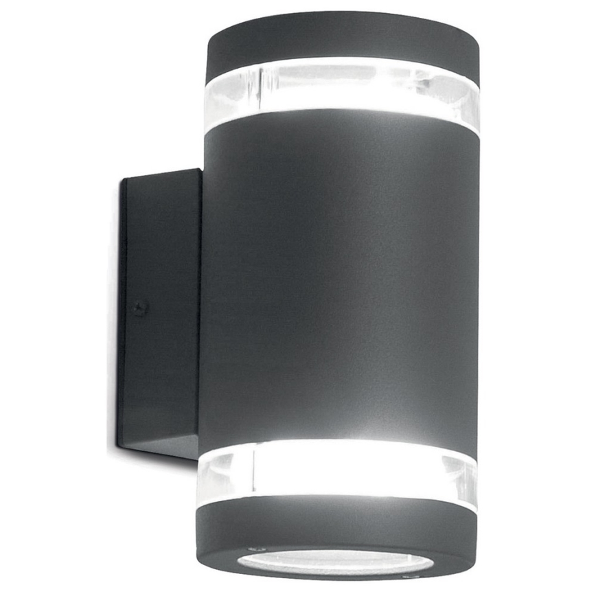 Elstead - Iluminação de parede exterior LED MAGNUS 2xGX53/9W/230V IP44