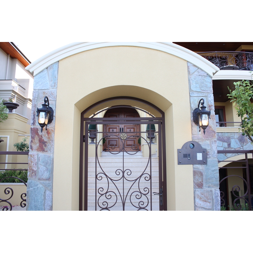 Elstead - Iluminação de parede exterior PHILADELPHIA 1xE27/100W/230V IP44