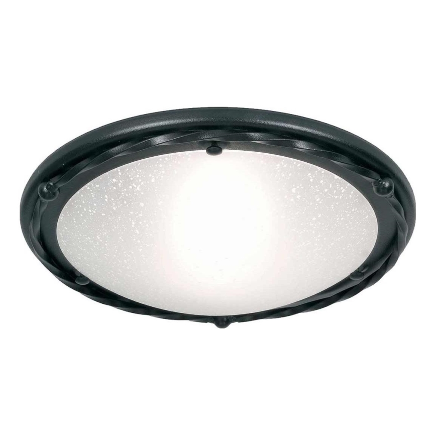Elstead - Iluminação de teto PEMBROKE 1xE27/60W/230V preto