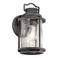 Elstead KL-ASHLANDBAY2-S - Iluminação de parede exterior ASHLAND 1xE27/60W/230V IP44