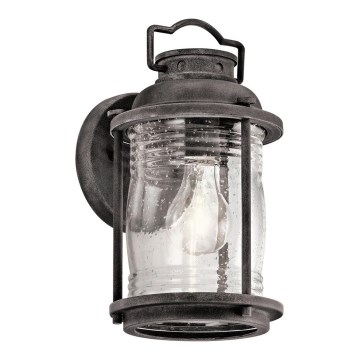 Elstead KL-ASHLANDBAY2-S - Iluminação de parede exterior ASHLAND 1xE27/60W/230V IP44