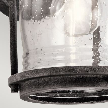 Elstead KL-ASHLANDBAY2-S - Iluminação de parede exterior ASHLAND 1xE27/60W/230V IP44