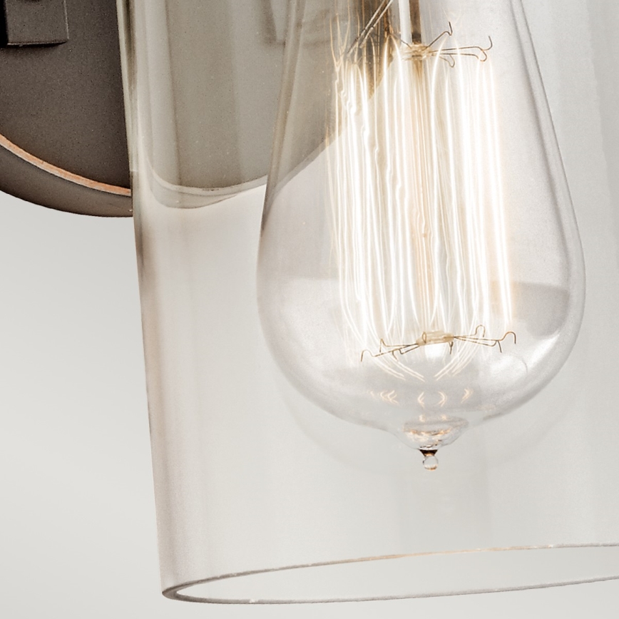 Elstead KL-BRINLEY1-OZ - Iluminação de parede BRINLEY 1xE27/60W/230V antracite