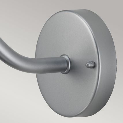 Elstead - Aplique de parede exterior KLAMPENBORG 1xE27/60W/230V IP44 cromo fosco