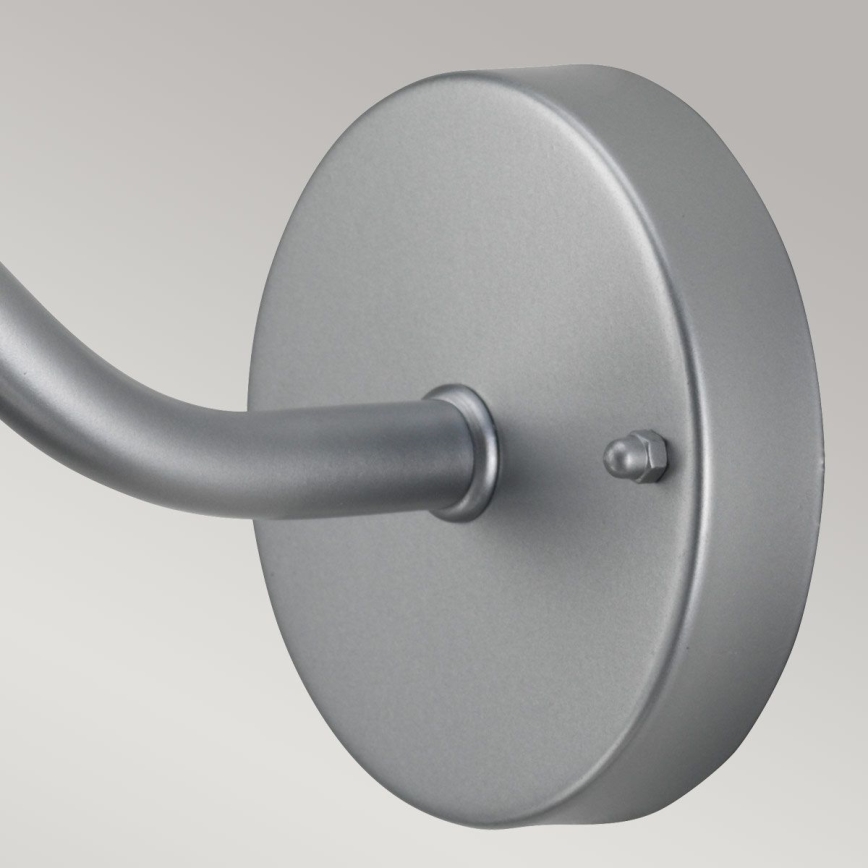 Elstead - Aplique de parede exterior KLAMPENBORG 1xE27/60W/230V IP44 cromo fosco