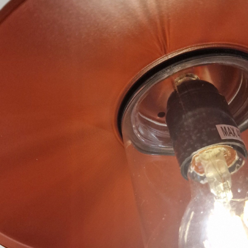 Elstead - Aplique de parede exterior KLAMPENBORG 1xE27/60W/230V IP44 vermelho