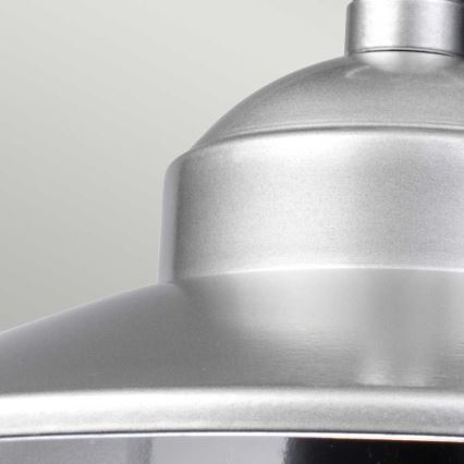 Elstead - Lustre exterior suspenso por corrente KLAMPENBORG 1xE27/60W/230V IP44 cromado mate