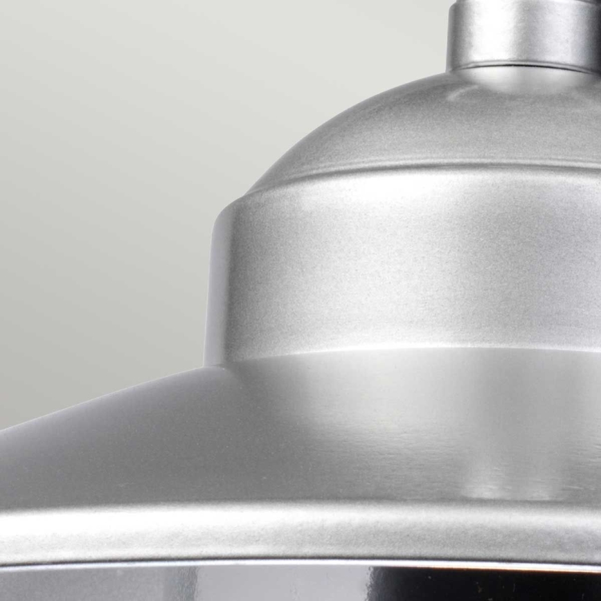 Elstead - Lustre exterior suspenso por corrente KLAMPENBORG 1xE27/60W/230V IP44 cromado mate