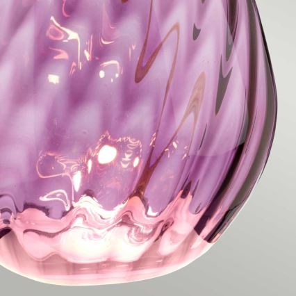 Elstead - Candeeiro de mesa LED LENA 1xE27/60W/230V + 1xGU10/7W 60,5 cm rosa