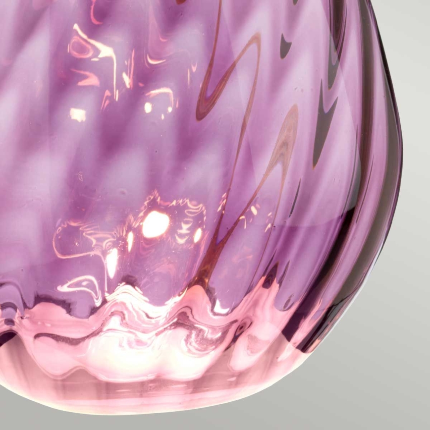 Elstead - Candeeiro de mesa LED LENA 1xE27/60W/230V + 1xGU10/7W 60,5 cm rosa