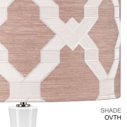 Elstead - Candeeiro de mesa MILO 1xE27/60W/230V rosa