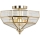 Elstead OLD-PARK-PB - Iluminação de teto OLD PARK 2xE27/60W/230V dourada