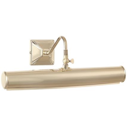 Elstead PL1-20-PB - Iluminação de quadro PICTURE 2xE14/40W/230V dourada