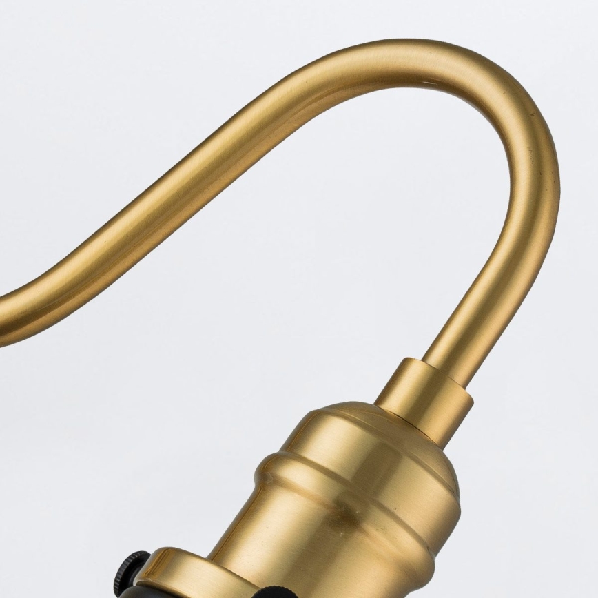 Elstead PV1-AB-MB - Aplique de parede PROVENCE 1xE27/60W/230V dourado/preto