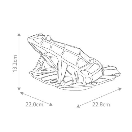 Elstead - Candeeiro decorativo LED TIFFANY 1xG9/3W/12V em forma de rã