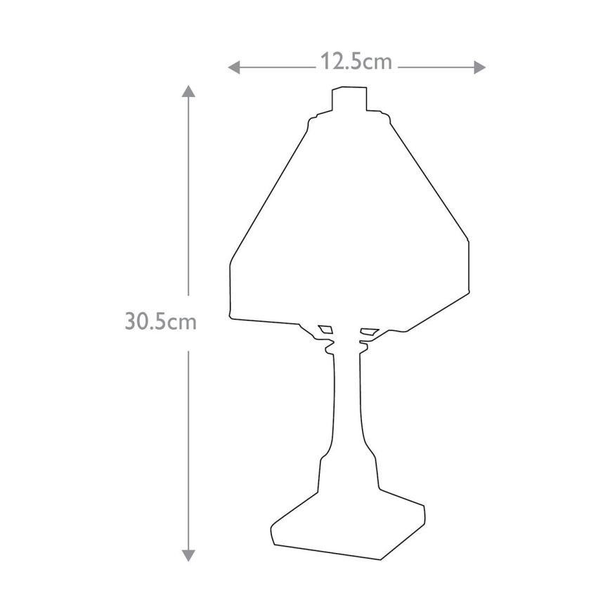 Elstead - Candeeiro de mesa Tiffany HOLMES 1xE14/25W/230V