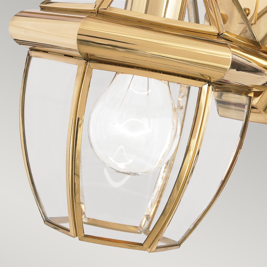 Elstead - Aplique de parede exterior NEWBURY 1xE27/60W/230V IP44
