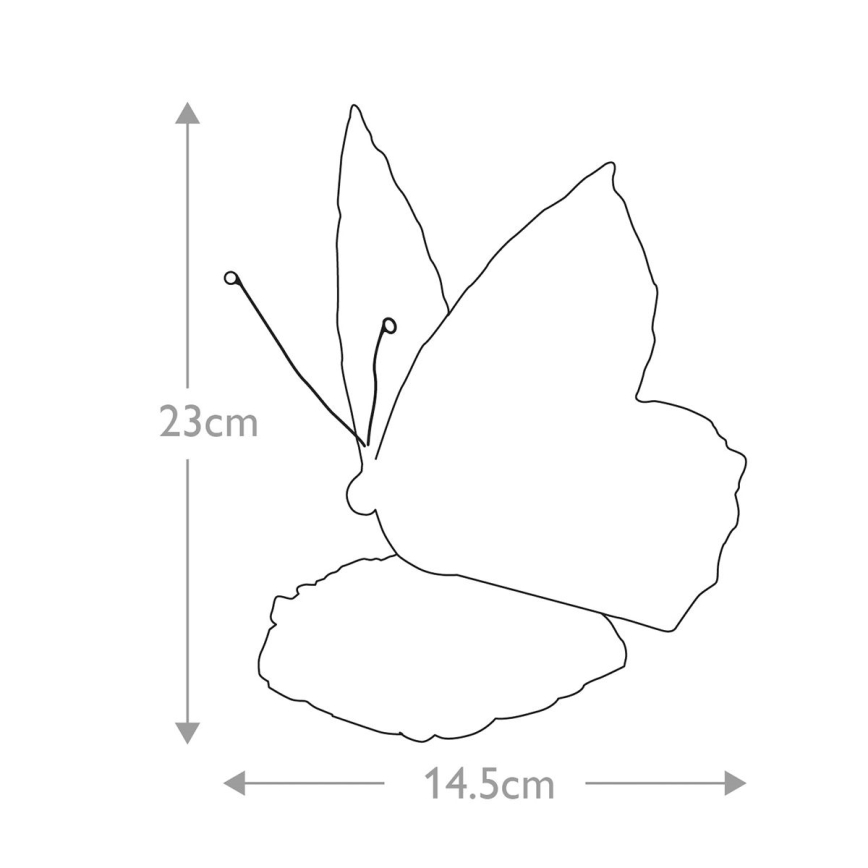 Elstead - Candeeiro decorativo LED TIFFANY 1xG9/3W/12V borboleta