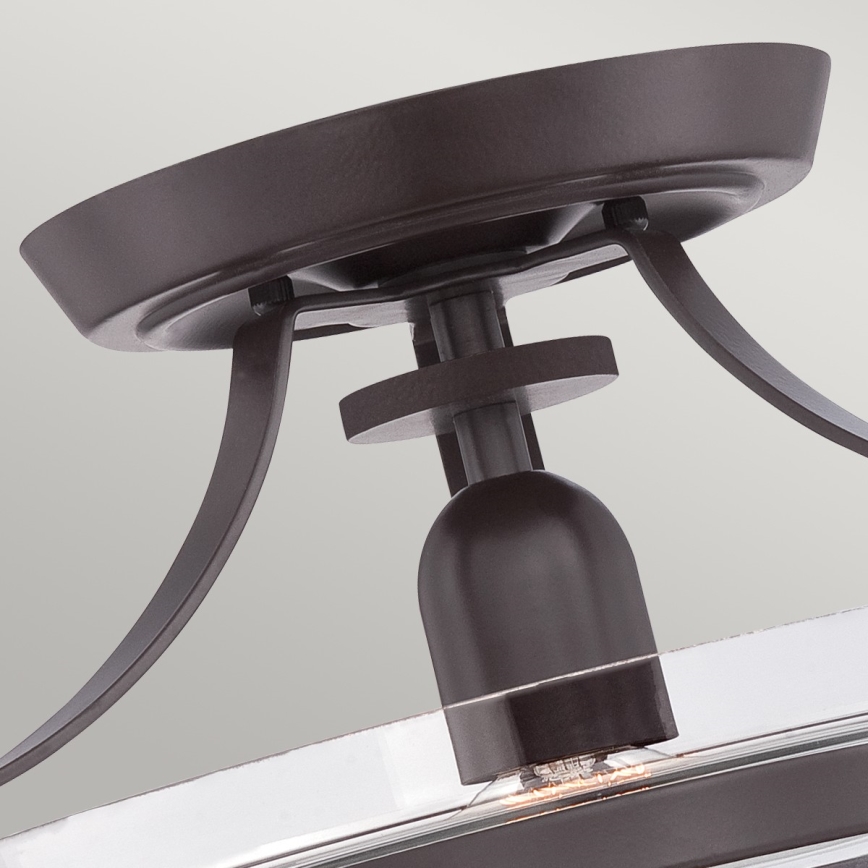 Elstead - Iluminação de teto PENN 1xE27/60W/230V bronze