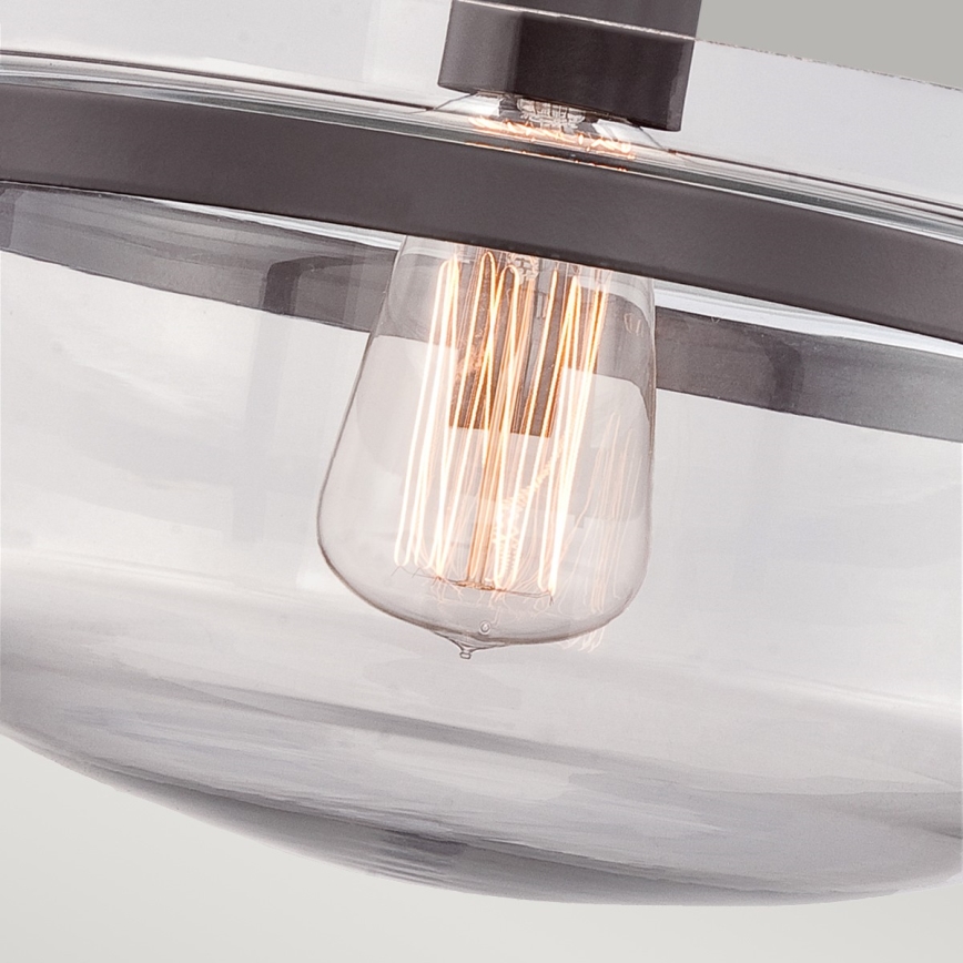 Elstead - Iluminação de teto PENN 1xE27/60W/230V bronze