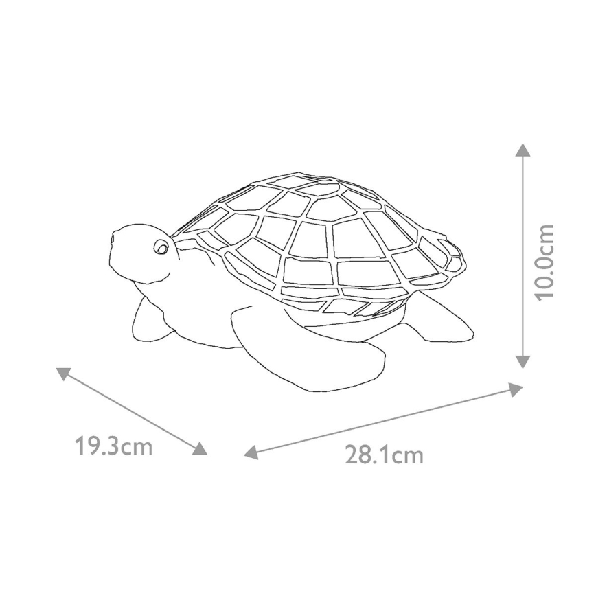 Elstead - Candeeiro decorativo LED TIFFANY 1xG9/3W/12V tartaruga