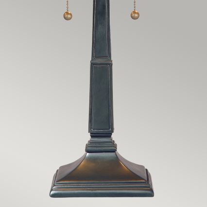 Elstead - Candeeiro de Mesa Tiffany STEPHEN 2xE27/60W/230V