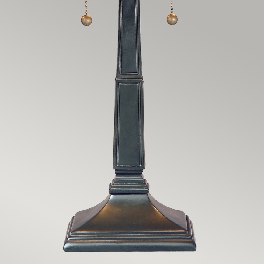 Elstead - Candeeiro de Mesa Tiffany STEPHEN 2xE27/60W/230V