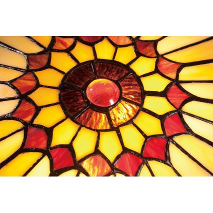 Elstead - Candeeiro de teto Tiffany WEST 2xE27/75W/230V