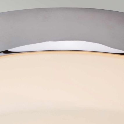 Elstead - Candeeiro de tecto LED para casa de banho TAMAR 1xGX53/5,7W/230V IP44 cromo brilhante