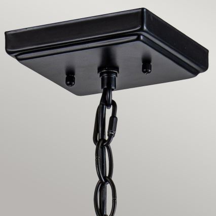 Elstead - Lustre em corrente Tiffany ALDERLEY 1xE27/60W/230V