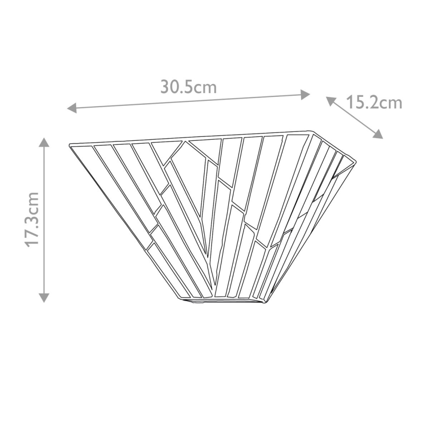 Elstead - Aplique de parede Tiffany ALDERLEY 2xE14/40W/230V
