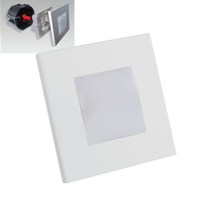 Emithor 48320 - Iluminação de parede de escada 1xLED/1W/230V
