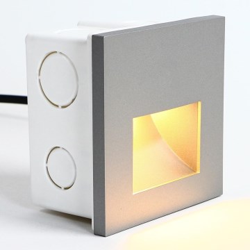 Emithor 70417 - Luminária de escada LED SUNNY LED/1W/230V 4000K cinza