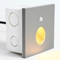 Emithor 70434 - Iluminação de escada LED com sensor OLIVE LED/1W/230V cinzento