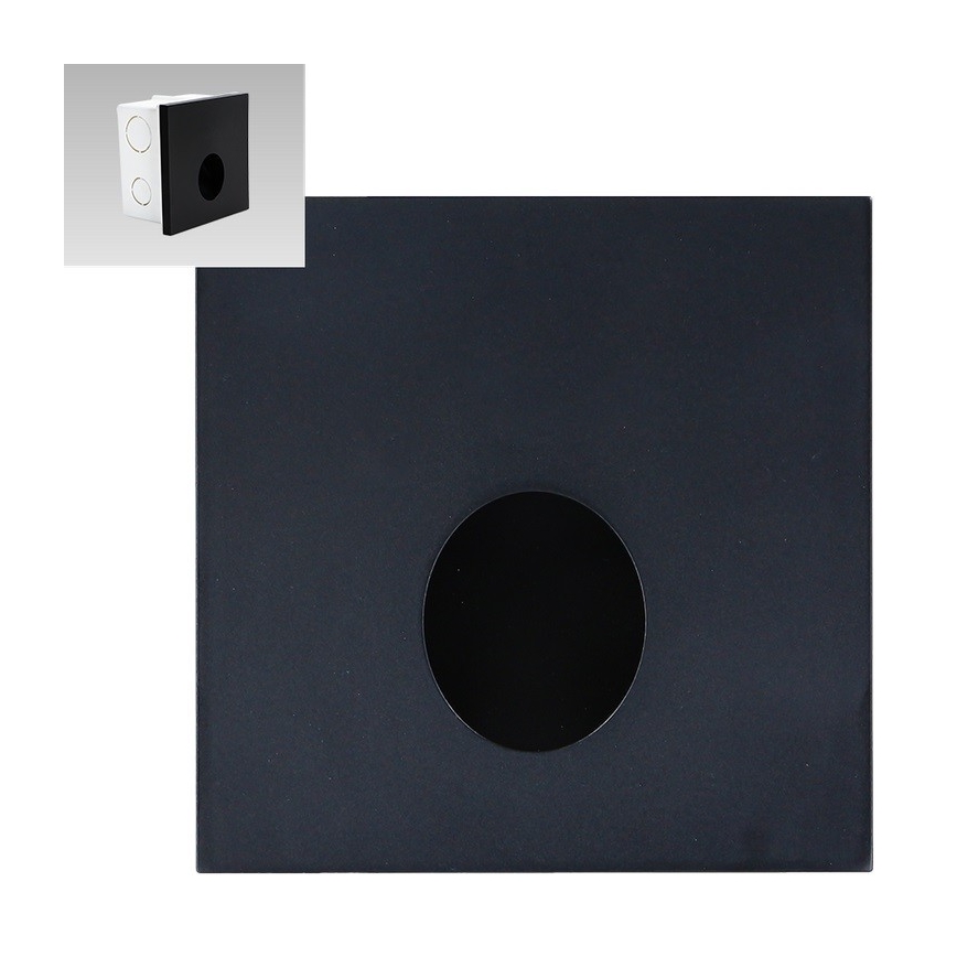 Emithor 70437 - Iluminação de escada LED OLIVE LED/1W/230V 4000K preto