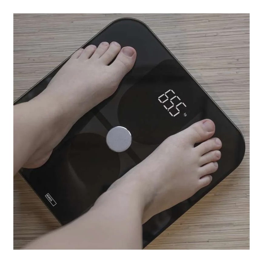 Balança pessoal inteligente GoSmart 3xAAA Tuya