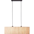 Endon 101692 - Candeeiro suspenso LONGSHORE 2xE27/10W/230V bege