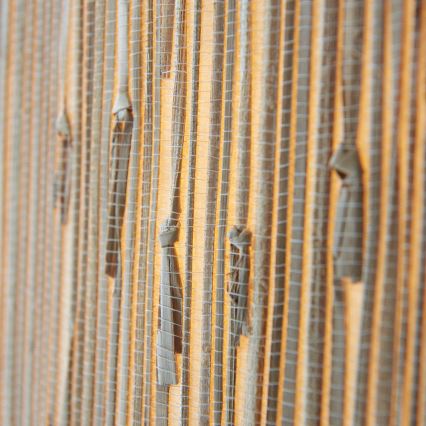 Endon 101692 - Candeeiro suspenso LONGSHORE 2xE27/10W/230V bege