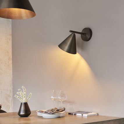 Endon 102894 - Foco de parede CAPE 1xE14/7W/230V bronze