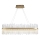 Endon 104082 - Lustre LED dimerizável suspenso por cabo ADRIEL LED/47W/230V 3000K dourado/transparente